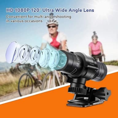 1080P HD Sport Action Kamera Cykel Hjälm Kamera DV videokamera