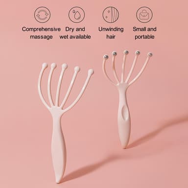 Massageapparat hårbotten skalpmassage avslappning huvudmassage