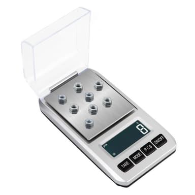 Liten Våg Digital-Våg Rostfri Väger 0,01 gram upp till 200 gram