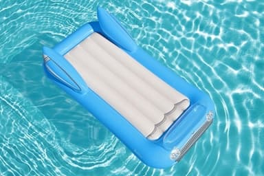 Bestway Pool- och badmadrass, Blå Klassisk Cabriolet 180x94cm