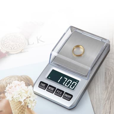 Liten Våg Digital-Våg Rostfri Väger 0,01 gram upp till 200 gram