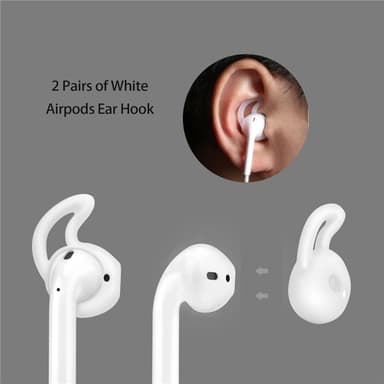 Silikon-kit till Airpods, Silikonfodral, Strap, Silikonsnäckor, Karbinhake, Mari