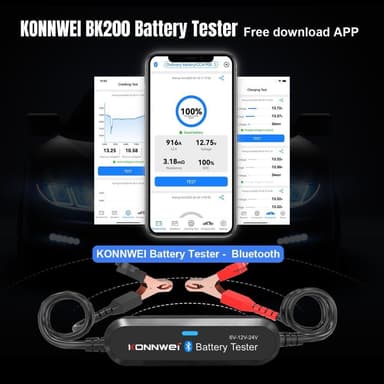 Multifunktion Bluetooth Batteritestare Bil Lastbil MC 6 12 24V