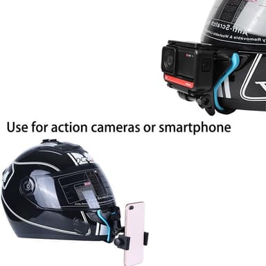 5-i-1 motorcykel hjälm Mount klämma Body Strap Tillbehör GoPro
