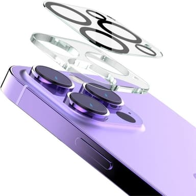 IMAK Linsskydd För iPhone 15 Pro / 15 Pro Max Film Härdat Glas