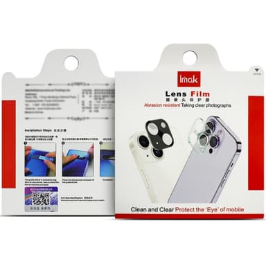 IMAK Linsskydd För iPhone 15 Pro / 15 Pro Max Film Härdat Glas