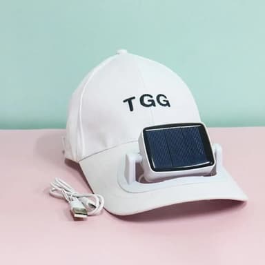 Sommar Solskydd hatt Sol Keps Fläkt basebollkeps - Rosa