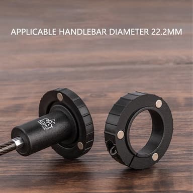 KONG Cykelnyckel låsning zinklegering lås Kabel för cykel skoter etc