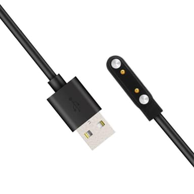 Universal 7,62 mm Smart Watch Klocka 2-stifts Laddare laddningskabel