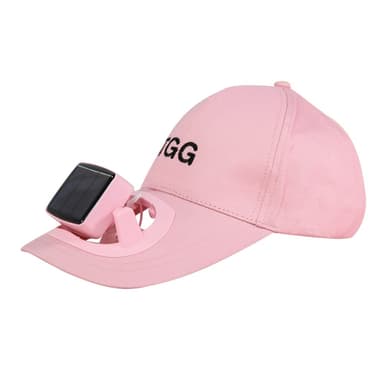 Sommar Solskydd hatt Sol Keps Fläkt basebollkeps - Rosa