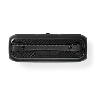 Nedis Bluetooth® Party Boombox | 4.5 timmar | 2.0 | 45 W | Uppspelning av media: AUX / USB | IPX5 | Synkroniseringsbar | Bärhandtag | Festljus | Svart