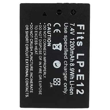 CANON M5 / M10 / M50 Mark II 7,40V 1200mAh kamera Li-ion-batteri