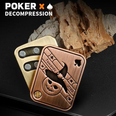 Fidget Spinner Avslappning Stress Magnetisk Sensorisk Poker