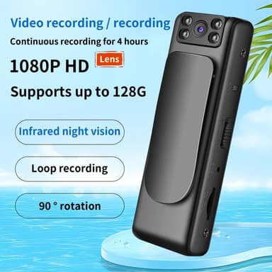 Infraröd Night Vision Full HD 1080P Fick Kamera Videoinspelare