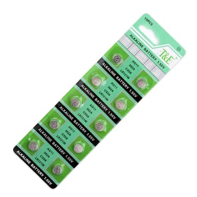 Alkalisk Knappcellbatteri SR58 / V362 / AG11 Storpack