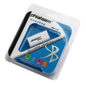 Trådlöst ljud i bilen! Bluetooth Music Receiver (Vit)