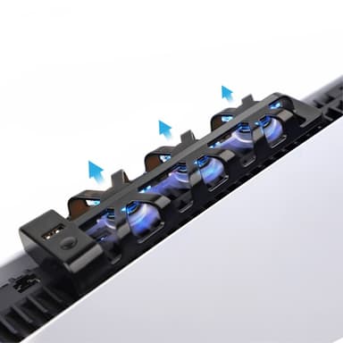 DOBE Kylfläkt med USB-utgång för Sony PS5 / Playstation 5