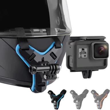 4-i-1 motorcykel hjälm fäste till GoPro Insta 360 Session