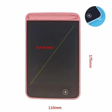 JX-6.5 6,5-tum LCD Skrivplatta Ritplatta Klotterplatta