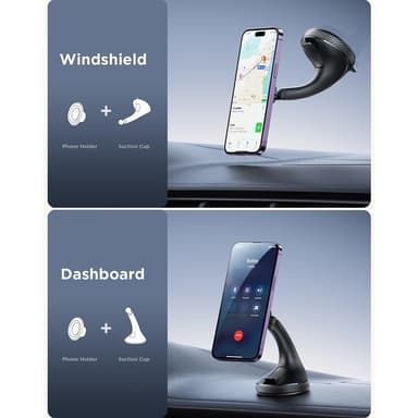 JOYROOM För 4,7-7"" telefon Sugkopp Magnetisk mobilhållare bil