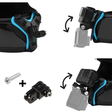 4-i-1 motorcykel hjälm fäste till GoPro Insta 360 Session