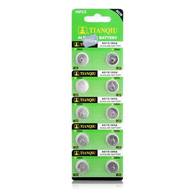 Alkalisk Knappcellbatteri SR54 / V389 / AG10 Storpack