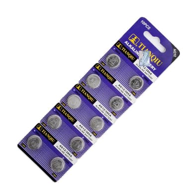 Alkalisk Knappcellbatteri SR43 / V386 / AG12 Storpack