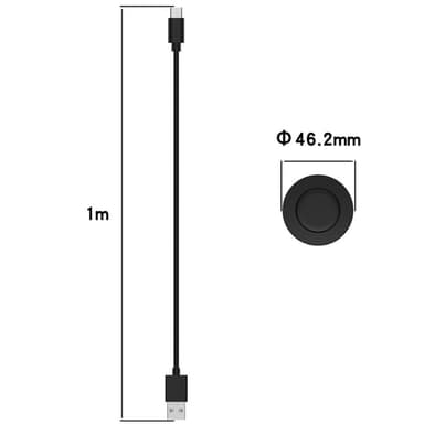 Xiaomi Watch S1 Magnetisk trådlös laddare Laddningsstation 1m