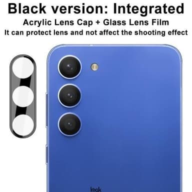 Samsung Galaxy S23+ (Plus) / S23 IMAK Lins Härdat Glas + Skydd