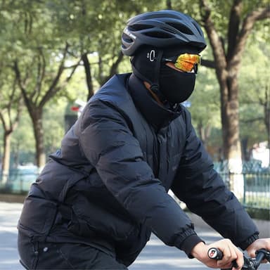 Vinter Balaclava Face Cover Termisk Vindtät Fleece