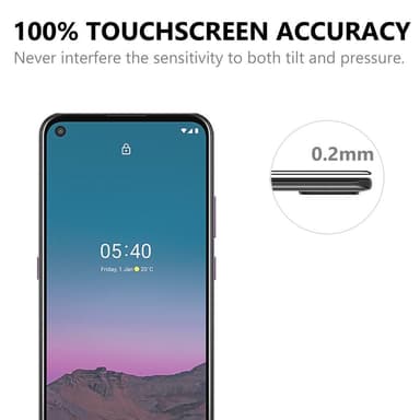 Nokia 5.4 Härdat Glas Heltäckande Full Glue