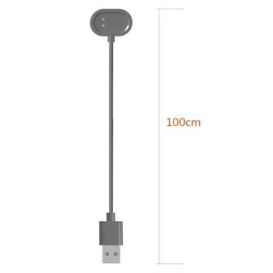 För Realme Band 2 RMW2010 Laddare Docka Laddningskabel