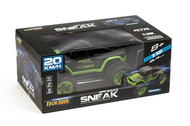 Sneak Off-Road 1:12 RC-Bil 2,4GHz, Grön