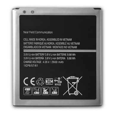 Samsung Galaxy J3 (2016) Batteri EB-BG531BBE 3.80V 2600mAh Li-ion