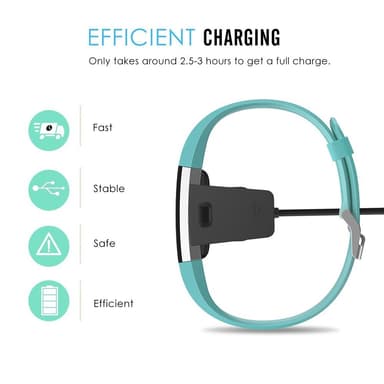 Fitbit Charge 2 USB Laddningskabel
