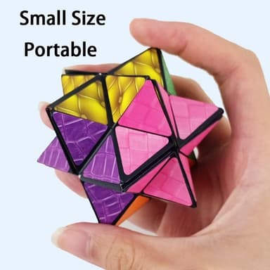 Fidget 3D Magisk Kub Transformerbar pussel - Mekanisk