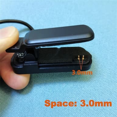 Universal Smart Watch laddsladd 2-stifts laddningskabel - 3 mm