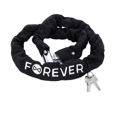 Forever Outdoor Kättinglås till cykel med nycklar CHL-110