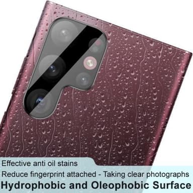 Samsung Galaxy S23 Ultra IMAK Lins Härdat Glas + Skydd