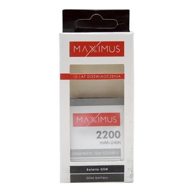 Samsung Galaxy Xcover 3 Maxximus Batteri EB-BG388BBE 2200mAh