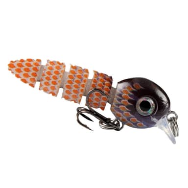 5 st Fiskedrag bete naturtrogen Crankbait med förvaringslåda