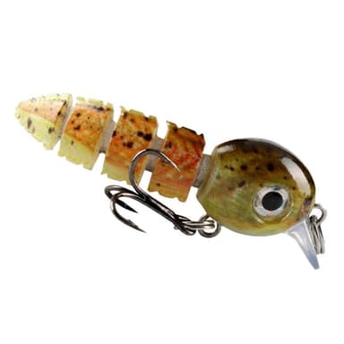 5 st Fiskedrag bete naturtrogen Crankbait med förvaringslåda