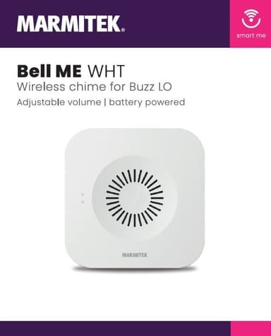 Marmitek Smart Ringklocka Bell Me, Vit
