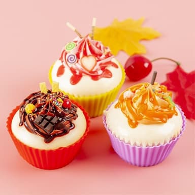 10 st 7 cm silikon muffins muffinsform köksbakformar