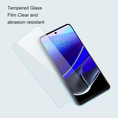 AMORUS Motorola Moto G53 5G Härdat glas skärmskydd