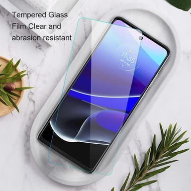 AMORUS Motorola Moto G53 5G Härdat glas skärmskydd