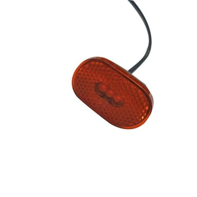 Xiaomi M365 Pro 2 Bakskärm Stänkskärm Mudguard med lampa/bromsljus