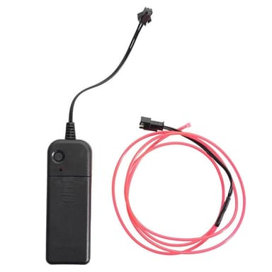 131 cm Skoter Scooter Ljus Batteridriven flexibel lampa - Rosa