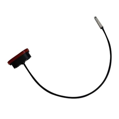 Xiaomi M365 Pro 2 Bakskärm Stänkskärm Mudguard med lampa/bromsljus