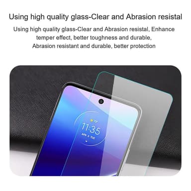 AMORUS Motorola Moto G53 5G Härdat glas skärmskydd